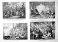 Old Print Nelson Battles St Vincent Nile Trafalgar Mortally Wounded 1891 19th
