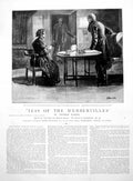 Antique Old Print Thomas Hardy'S Tess D'Urbervilles Angel Father Mother 1891