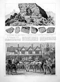Old E Holub'S S African Exhibition Bushmen Lord Salisbury Villa 1891 Victorian