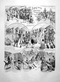 Antique Old Print Day With District Surgeon Cape Colony Tooth Extraction 1891