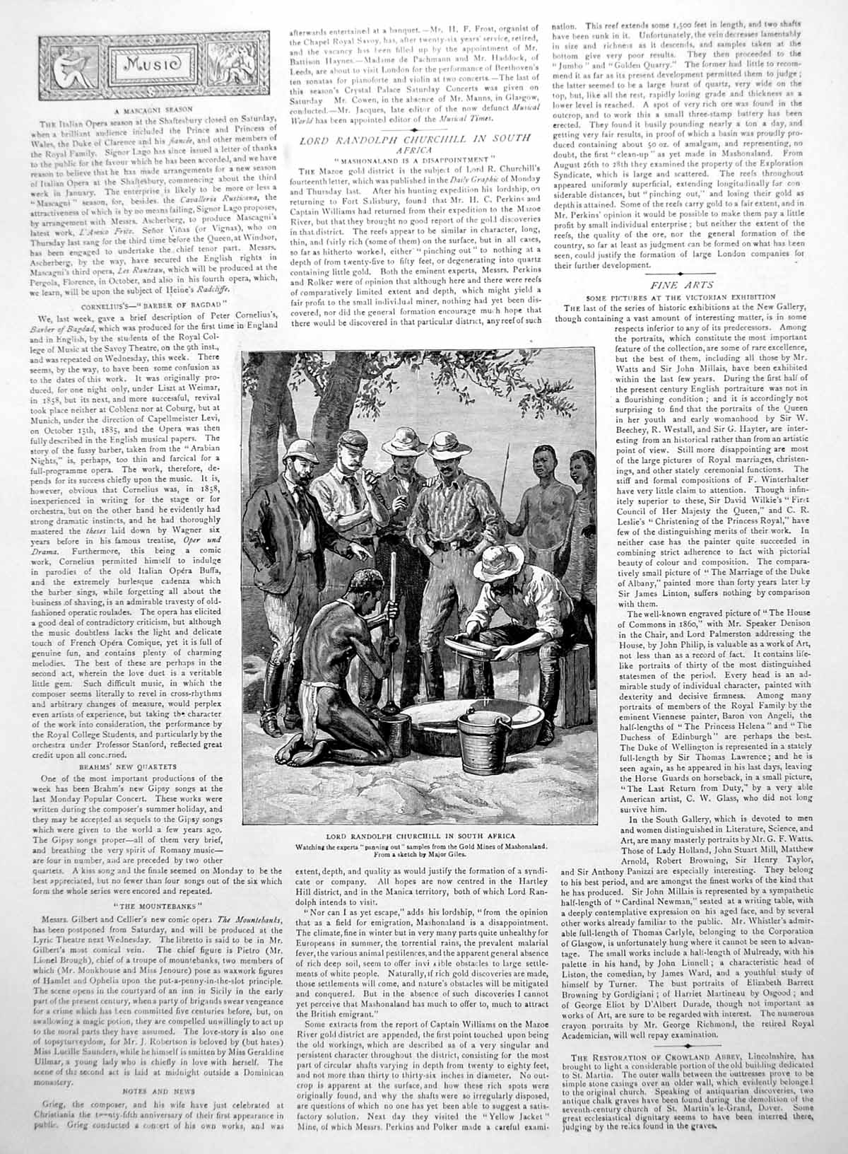 Old Locker-Lampson Dingo Reward Nsw Randolph Churchill S Africa 1891 Victorian