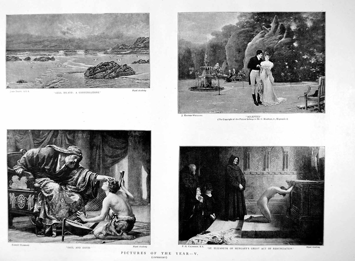 Old Print The Ansidei Madonna From Picture Raphael National Gallery 1891 19th