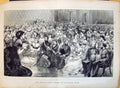 Old 1871 Her Majesty Queen State Concert Buckingham Palace London Eng 0 19th