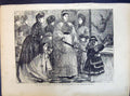 Old 1871 Darwinian Theory Monkey House Zoological Gardens Children La Victorian