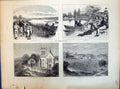 Old 1871 Henley Regatta Boating Sport Church Kussowlie India Barracks Victorian