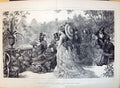 Old 1871 Her Majesty Queen Garden Party Buckingham Palace Summer Hous 0 19th