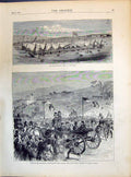 Old 1871 Refreshment Tent Wimbledon King Victor Emmanuel Acqua-Acetos Victorian