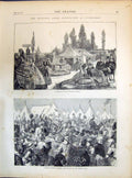 Old 1871 National Rifle Association Wimbledon Cottage Chairing Ensign Victorian