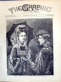 Old Print 1871 Princess Louise Queen'S Prizeman Wimbledon Rifle Shooting 19th