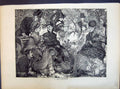 Antique Old Print 1871 Kettledrum Ladies Men Children Tea-Time Garden Scene