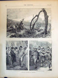Old 1871 Gun Cotton Explosion Stowmarket Scott Centenary Exhibition E Victorian