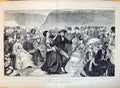 Old 1871 Irish Jig Before Royalty Dancing Picnic Glendalough Dublin I 19th