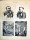 Old 1871 Lieutenant-Colonel Palmer Verderer Lubbock Hughenden Michael Victorian