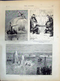 Old 1871 Explosion Submarine Mines Gillingham Royal Engineers Gun-Cot Victorian