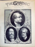 Old 1871 Lord Mayor Sills John Gibbons Sheriff Truscott Bennett Londo Victorian