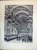 Old 1871 English Eight Depositing Elcho Challenge Shield Lord Mayor G Victorian