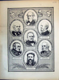 Old 1871 Obituary Potter Babbage Solly Traill Darrah Yorke Harington Victorian