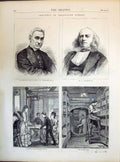 Old 1871 William Monsell Postmaster- General Scudamore Battery Room M Victorian