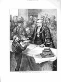 Original Old Antique Print 1872 Lord Mayor Reclaimed Street Arabs Men Boy Book