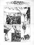 Original Old Antique Print 1872 Thanksgiving Day Sketches People Celebrations