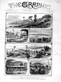 Old Antique Print 1872 Port Blair Andaman Islands Viceroy Assassination 19th