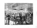Original Old Antique Print 1872 Playing Pool Paris CafÇ France Territorial Fund