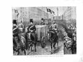 Original Old Antique Print 1872 Funeral Lord Mayo Carlisle Bridge Guards Horses