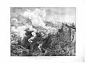 Original Old Antique Print 1872 Eruption Mount Vesuvius Lava Torrent Volcano