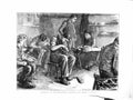 Original Old Antique Print 1872 Shoemaking Philanthropic Farm School Redhill