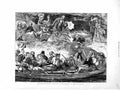 Original Old Antique Print 1872 Henley-On-Thames Regatta Picknicking River Boat