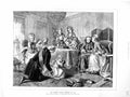 Original Old Antique Print 1872 Scene Queen Lodge Windsor London Royal Family