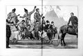 Antique Old Print 1872 Horse Car Wimbledon Rifle Shooting Sport Transport 0 19th