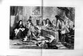 Antique Old Print 1872 Lewis Xiv Ministers Apartments Madame De Maintenon 0 19th