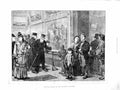 Old Antique Print 1872 Art Paintings National Gallery Exhibition People 19th