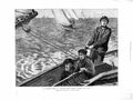 Old Antique Print 1872 English Channel Race Boulogne Skipper Pilot Boat 19th