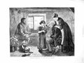 Original Old Antique Print 1872 Window Gardening Poor People London Flowers