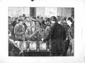 Original Old Antique Print 1872 Voting Ballot United States America Men People