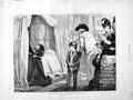 Original Old Antique Print 1872 Waxwork Exhibition London Models People 19th