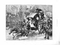 Old Antique Print 1872 London Scene Fallen Horse Carriage Stormy Weather 19th