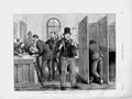 Old Antique Print 1873 Parliamentary Election Nineteenth Century Voting 19th