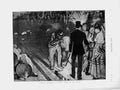 Original Old Antique Print 1873 Scene London Beer Tasting Docks Cats Victorian