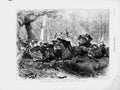 Original Old Antique Print 1873 Rallie-Papier Paper Chase Horses France Sport