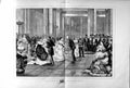 Original Old Antique Print 1873 State Ball Buckingham Palace Royal Quadrille