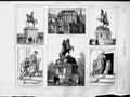 Old Antique Print 1873 Vienna Statue Eugene Fountain Albrecht Christine 19th