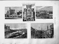 Original Old Antique Print 1873 Vienna Railway Prater Strasse Imperial Arsenal