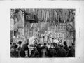 Original Old Antique Print 1873 Paray-Le-Monial Benediction Kensington Musuem