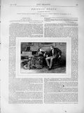 Old Antique Print 1873 Illustration Story Phineas Redux Man Lady Romance 19th