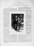 Old Print Ref.185 1873 Illustration Story Phineas Redux Man Woman Romance 19th
