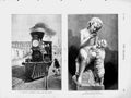 Old Antique Print 1873 America Railway Train Playfellows Marble Summers 19th