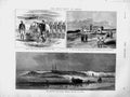 Original Old Antique Print 1873 Africa Ashantee War Assinee Loanda Livingstone
